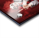 Dr Death clown with big red hypodermic needle Acrylic print