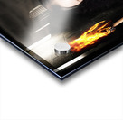 Fantasy jester walking magical halls of illusion Acrylic print