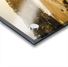 Golden seascape Acrylic print