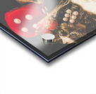 Vintage gambling scene Acrylic print