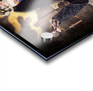 Storybook queen jester holding religious cross Acrylic print