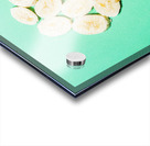 Waffle cones with fresh banana Acrylic print