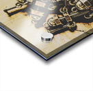 Retro robot recruits Acrylic print