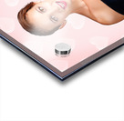 Romantic Woman In Love With Butterflies In Tummy Acrylic print