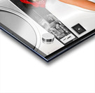 Cleaning Lady With A Dream Acrylic print