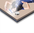 Beautiful vintage navy woman. Retro Pinups Acrylic print