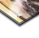 Sunset rock pools Acrylic print