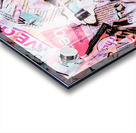 Mixed media messages Acrylic print