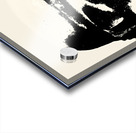 The dark side of white Acrylic print