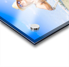 Beautiful Holiday Woman Holding Cocktail Glass Acrylic print