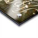 Apple Cider Sign Printed on Rustic Wood Planks Acrylic print