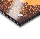 Roasted Australian coffee beans background Acrylic print