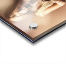 Gothic woman slipping wine glass. Halloween party Acrylic print