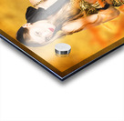 Housewife grating carrots Acrylic print