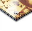 Love of whisky and card games Acrylic print