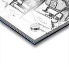 Course sketch Acrylic print