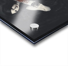 Dark evil vampire girl with killer style Acrylic print