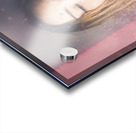 Valentine girl making wish kiss Acrylic print