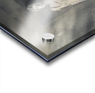 Evil vintage ghost at scary haunted castle Acrylic print