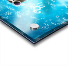 Creative pin up novelist Acrylic print