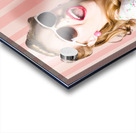 Surprised Girl In Retro Fashion Style Glamur Acrylic print