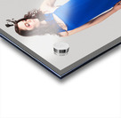 Beauty Portrait Depicting The Color Of Fashion Acrylic print