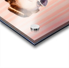 Glamorous Retro Blonde Girl Thinking Fashion Ideas Acrylic print