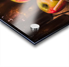 Glass of fresh apple cider Acrylic print