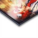 Scary circus clown at horror birthday party Acrylic print