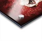 Crazy medical clown holding oversized syringe Acrylic print