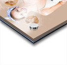 Cafe pinup serving up hearty breakfast Acrylic print