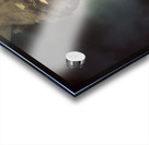 Nerd business man in a fast race competition Acrylic print