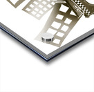 Taxicab town Acrylic print