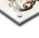 Classy cool hairstyle pin up Acrylic print