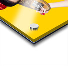 Cute pinup skater girl in punk glam fashion Acrylic print