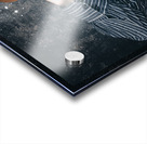 Funny businessman making impact with smashing idea Acrylic print