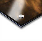 Stormy artistic portrait of a yacht Acrylic print