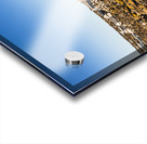 Rugged mountain town Acrylic print