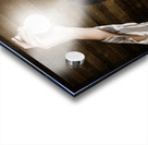 Creepy attic girl with bright halloween ideas  Acrylic print