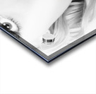 Make-up closeup. Cosmetic pinup girl in lip makeup Acrylic print