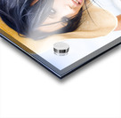 Young Brunette Woman Vacationing At The Beach Acrylic print