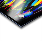 Painterly plumes Acrylic print