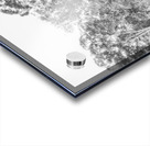 In gusts of a snowstorm Acrylic print