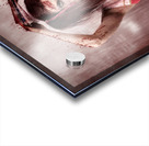 Living dead school girl in headline nightmare Acrylic print