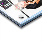 Laundromat Pin-up portrait Acrylic print