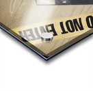 Crime scene evidence of the betrayal Acrylic print