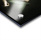 Vintage Undercover Spy On Dark Background Acrylic print