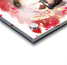 Romantic female nerd in a celebration of love Acrylic print