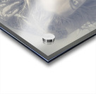 Mysterious young model dancing in vintage fashion  Acrylic print