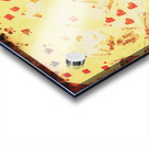 Vintage poker background Acrylic print